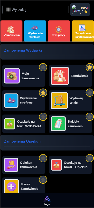 Banner — podgląd aplikacji